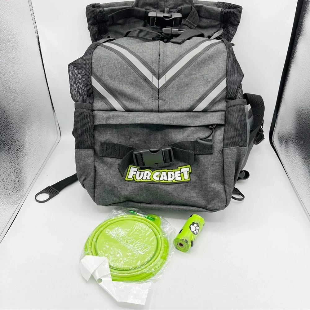 FURCADET Plush & Comfy Dog CarrierBackpack for Hiking & Selfie-Worthy Adventures